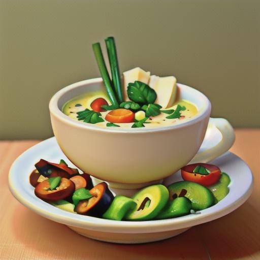 Low Carb Cauliflower Leek Soup