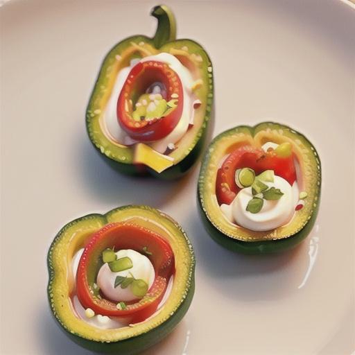 Zucchini and Roasted Red Pepper Bites