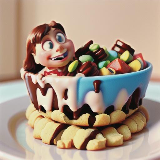 Peanut Butter Sundae Cookies