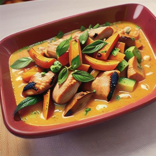 Chicken and Butternut Squash Curry