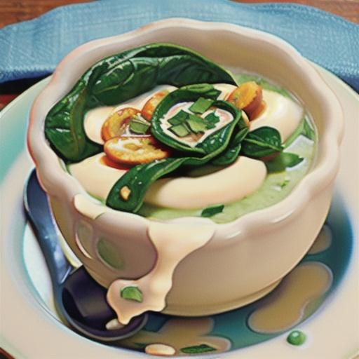 Cream of Spinach Soup