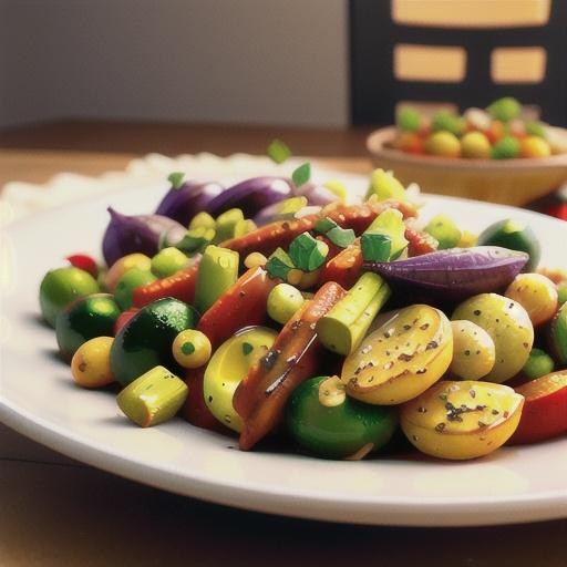 Maple-Mustard Glazed Vegetables