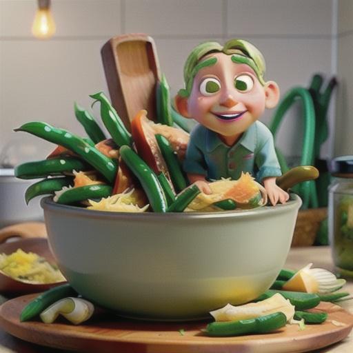 Parmesan-Garlic Butter Green Beans