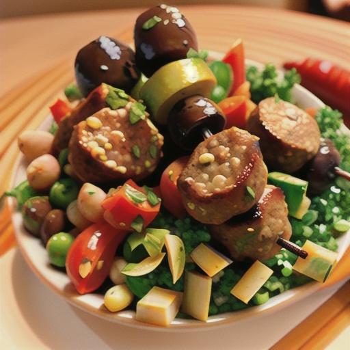 Vegetarian Kofta Kabobs