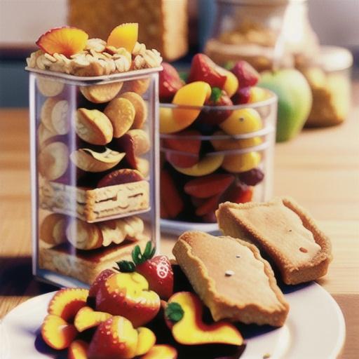 Strawberry-Apricot-Oat Squares