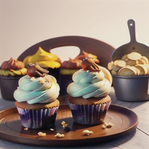 Maple Walnut Cupcakes