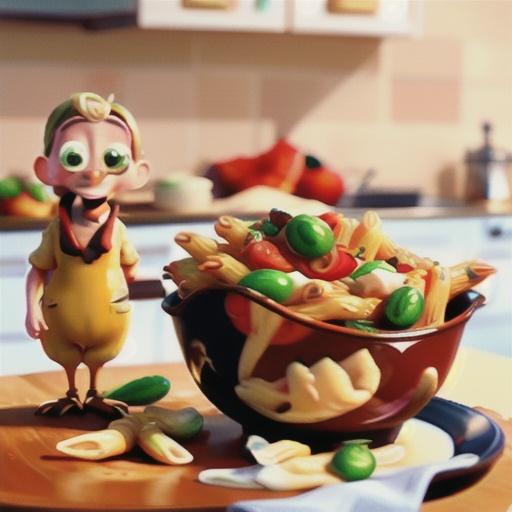 Chicken Penne á la Marengo