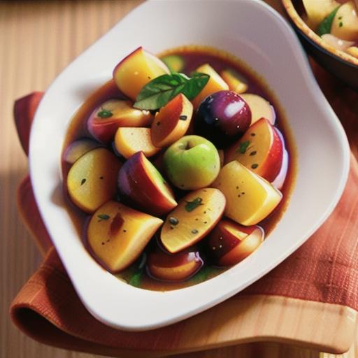 Slow-Cooker Fruit and Pork Stew