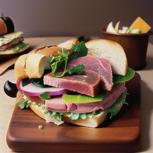 Pan Bagnat (Pressed French Tuna Sandwich)