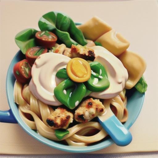 Crunchy Ranch Chicken Fettuccine