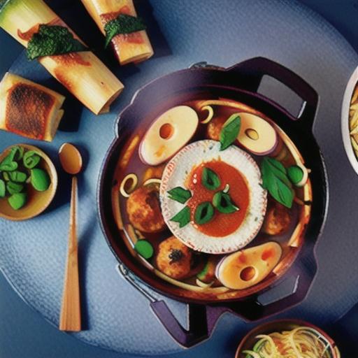 One-pot spaghetti and meatball soup recipe