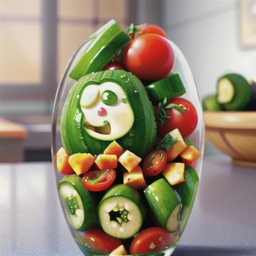 Dilled Cucumber and Tomato Salad