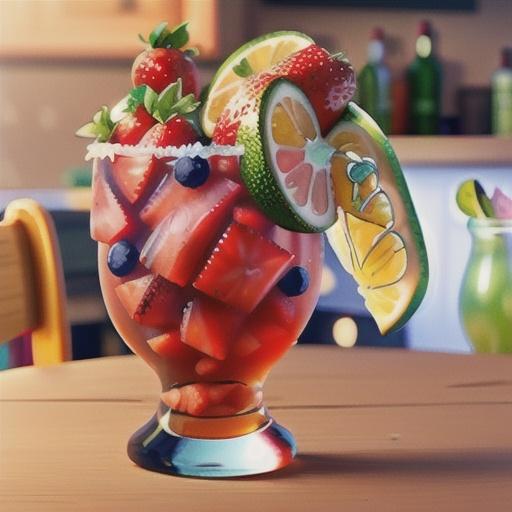 Strawberry Margarita Swordfish