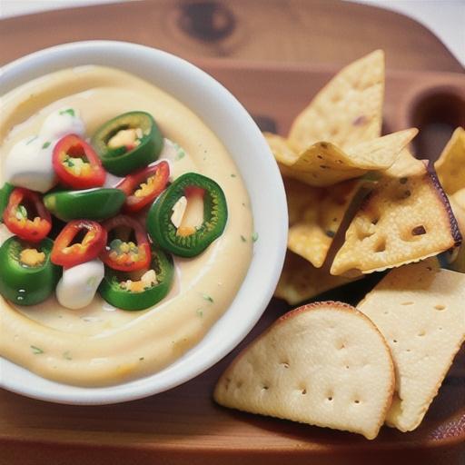 Grilled Poblano Queso Dip