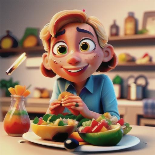 Apricot Salsa Grilled Chicken Salad