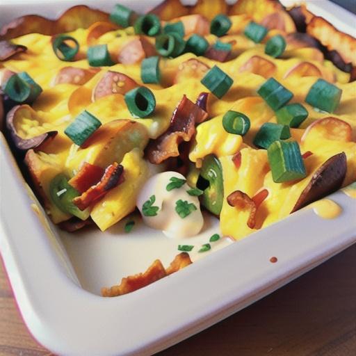 Easy Loaded Baked Potato Casserole