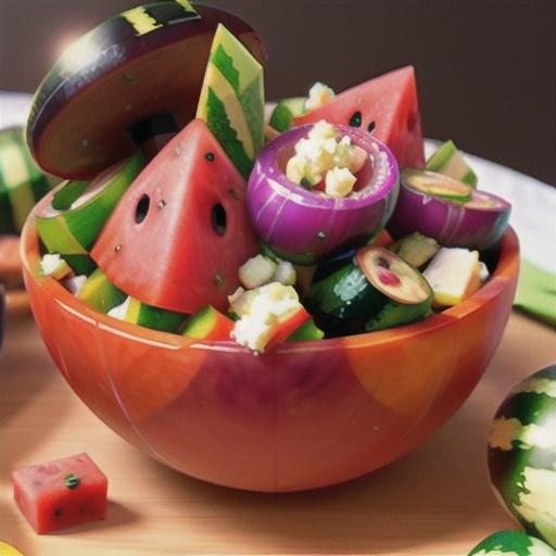 Awesome Summer Watermelon Salad
