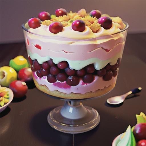 Cranberry Parfait