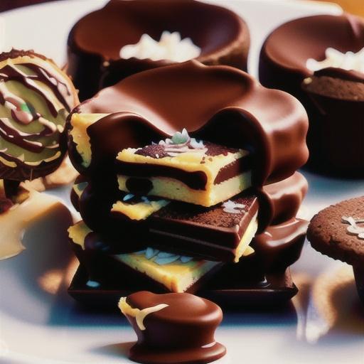 Chocolate Frosted Toffee Bars