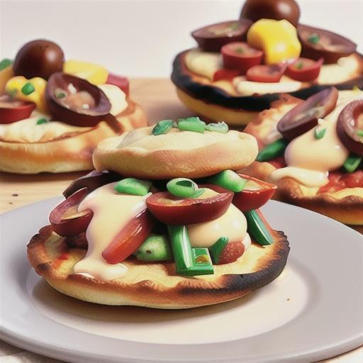 English Muffin Breakfast Pizzas