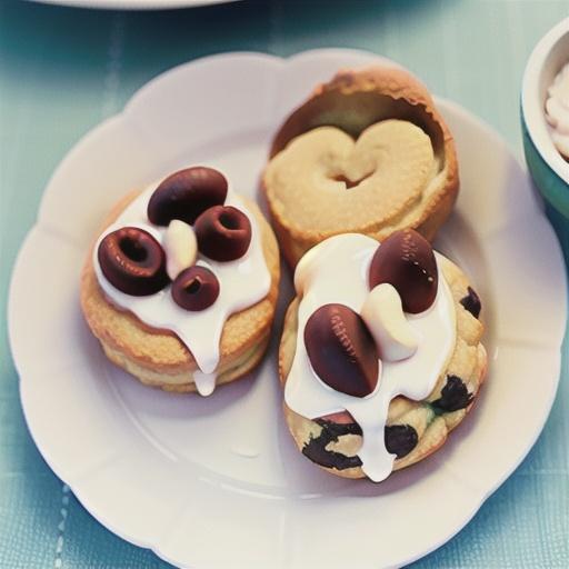 Vanilla buttermilk scones