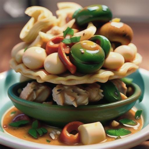 Crock Pot Cheesy Mushroom Chicken