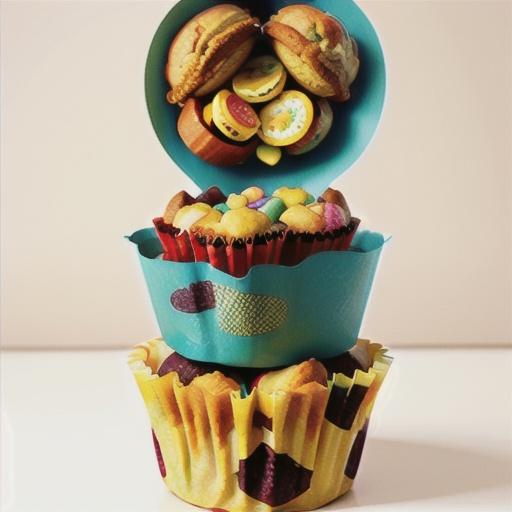 Cereal Apple-Cran Muffins