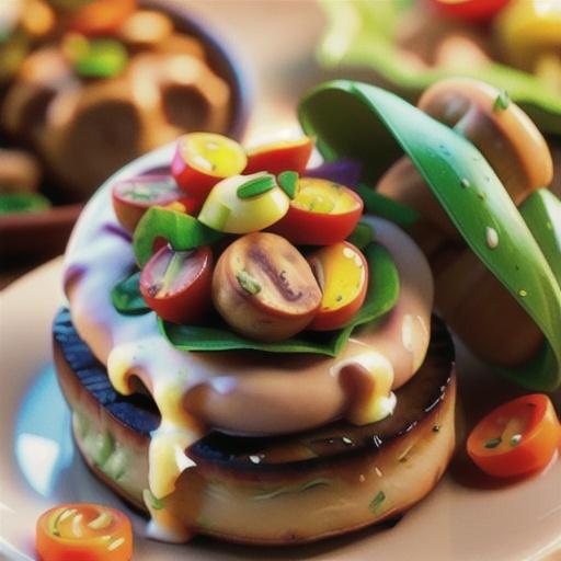 Herbed Salisbury Mushroom Steaks