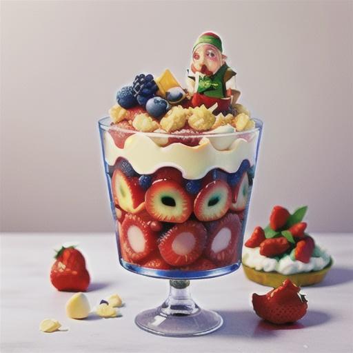 Cheat's mini berry jelly trifle recipe
