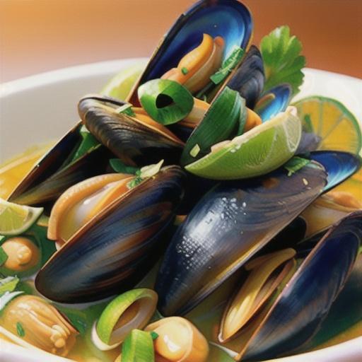 Thai Steamed Mussels