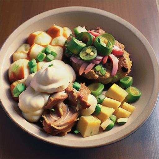 Low-Carb Cauliflower and Pulled Pork Shepherd's Pie