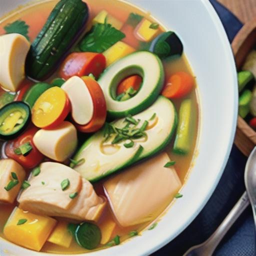 Fish and Vegetable Soup