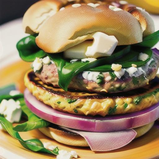 Pesto Turkey Burgers