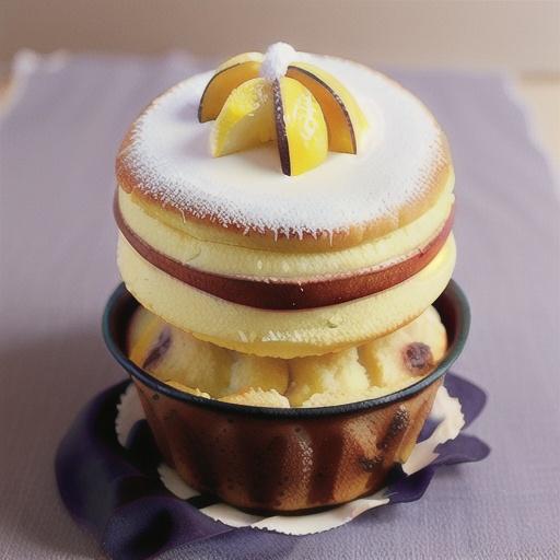 Classic lemon souffle