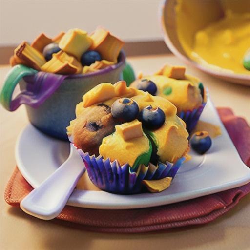 Gluten-Free Blueberry Corn Muffins