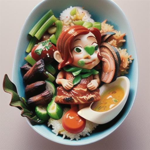 Spicy salmon rice bowl recipe