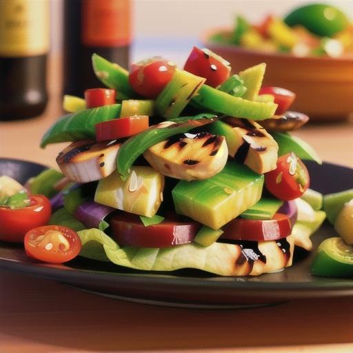 Asian Island Grilled Chicken Salad