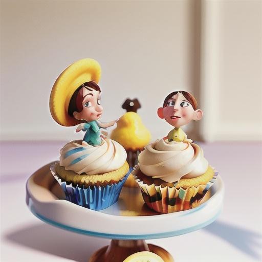 Lemon meringue cupcakes