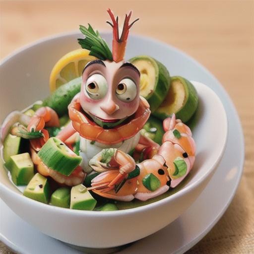 Prawn & avocado cocktail