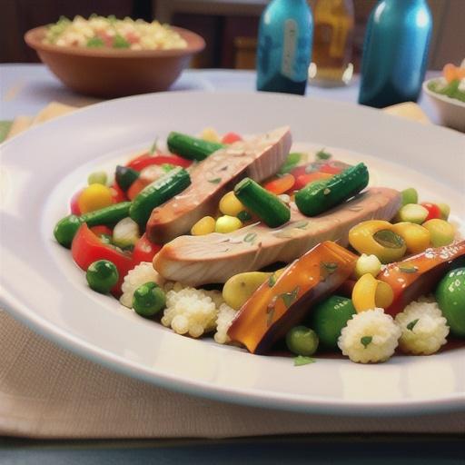 Slow Cooker Mediterranean Chicken and Vegetables