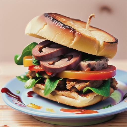 Hot meatloaf sandwiches