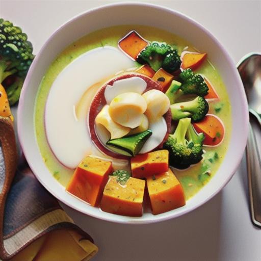 Sweet Potato Broccoli Soup