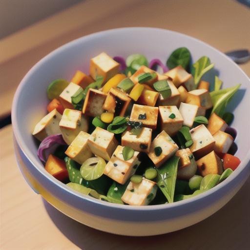 Tofu-Potato Primavera