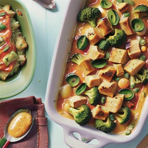 Cheesy Chicken Broccoli Bake