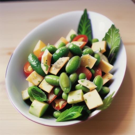 Fava Bean Fennel Salad with Parmesan