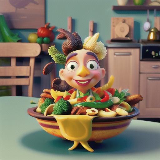 Garden Chicken Stir Fry