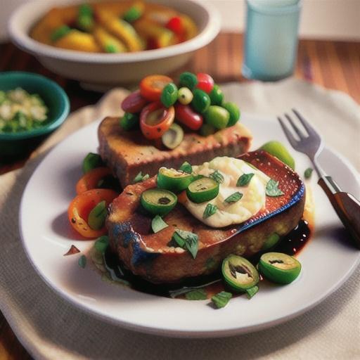 Mediterranean-style meatloaf