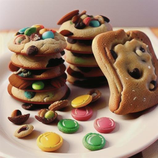 Homemade Trail Mix Cookies