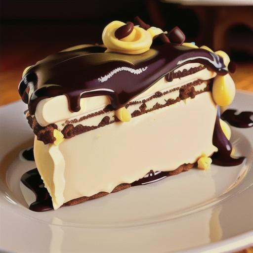 Eclair Cake with Chocolate Ganache