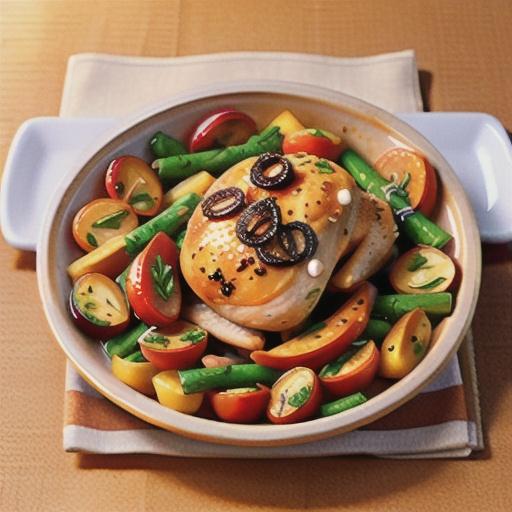 Baked Slow Cooker Chicken